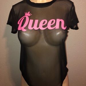 Queen see through shirt ❤️